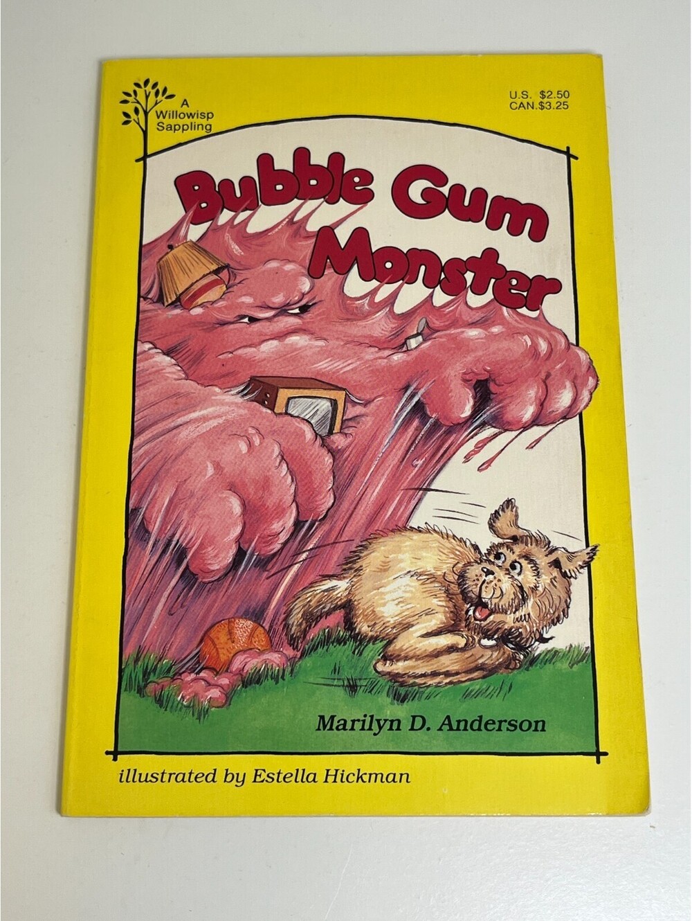 Bubble Gum Monster Marilyn D. Anderson Willowisp Press 1987 Paperback